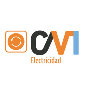 Logotipo CVI Electricidad 1x1